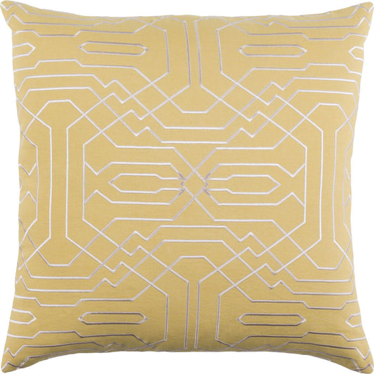 Ridgewood Pillow - 33605 by Surya. Made from 55% linen, 45% cotton in a modern style.