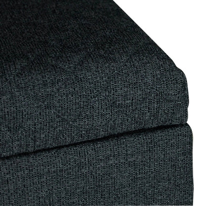 Reece Storage Bench by LH Imports in matte black. Made from unique in a eclectic & global style.