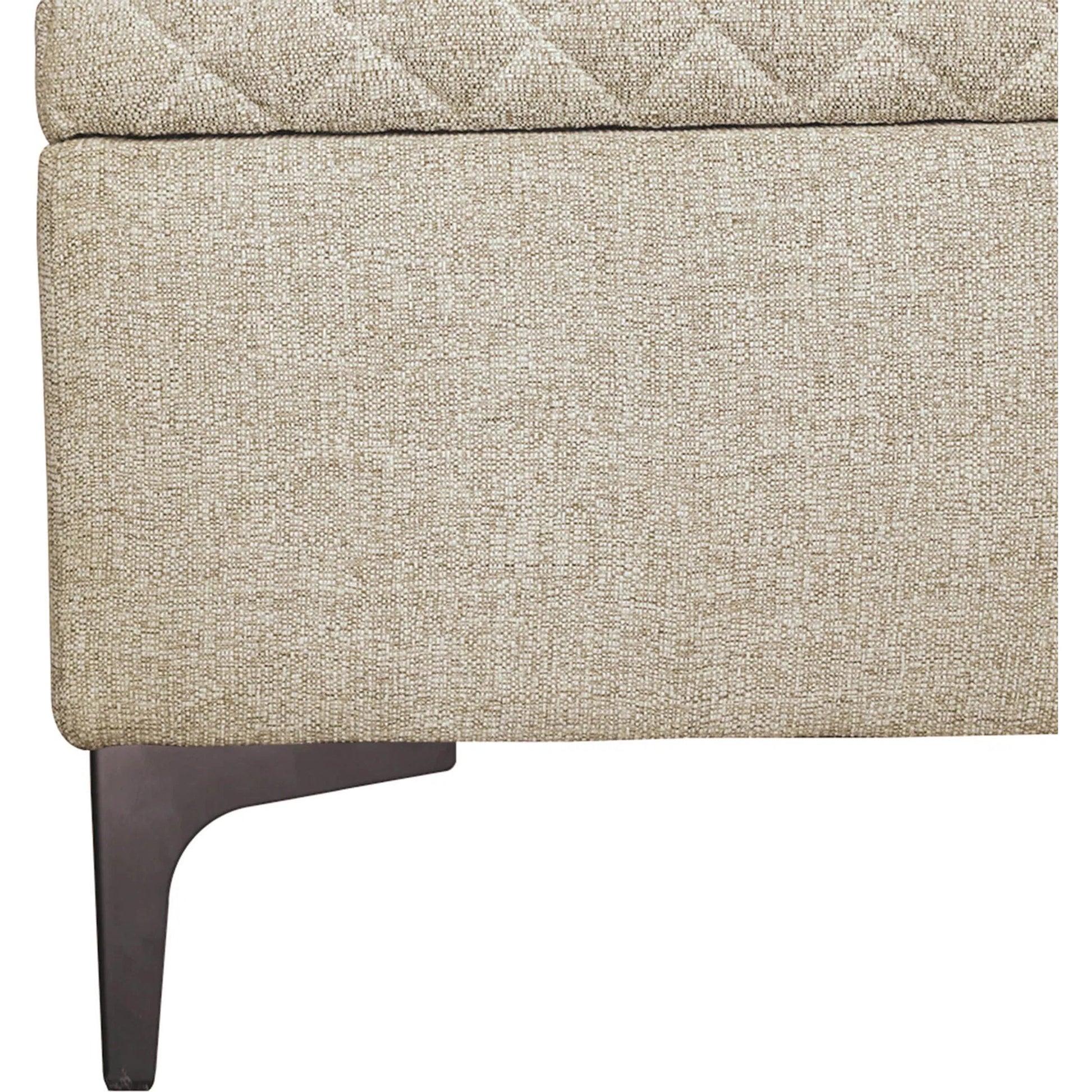 Reece Storage Bench by LH Imports in matte black. Made from unique in a eclectic & global style.