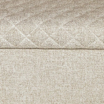 Reece Storage Ottoman by LH Imports in matte black. Made from black metal legs, standard padded foam cushion, 100% polyester fabric in a eclectic & global style.