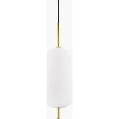 Redon Pendant by Livabliss in white, black, metallic brass and electroplated. Made from iron, glass in a unique style.