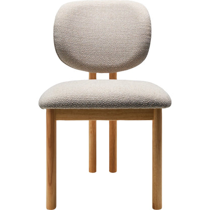 Rena Dining Chair 539543 (Set of 2) by Surya in clear, light blue and natural. Made from recycled fabric, polyester, rubber wood, dacron in a transitional style.