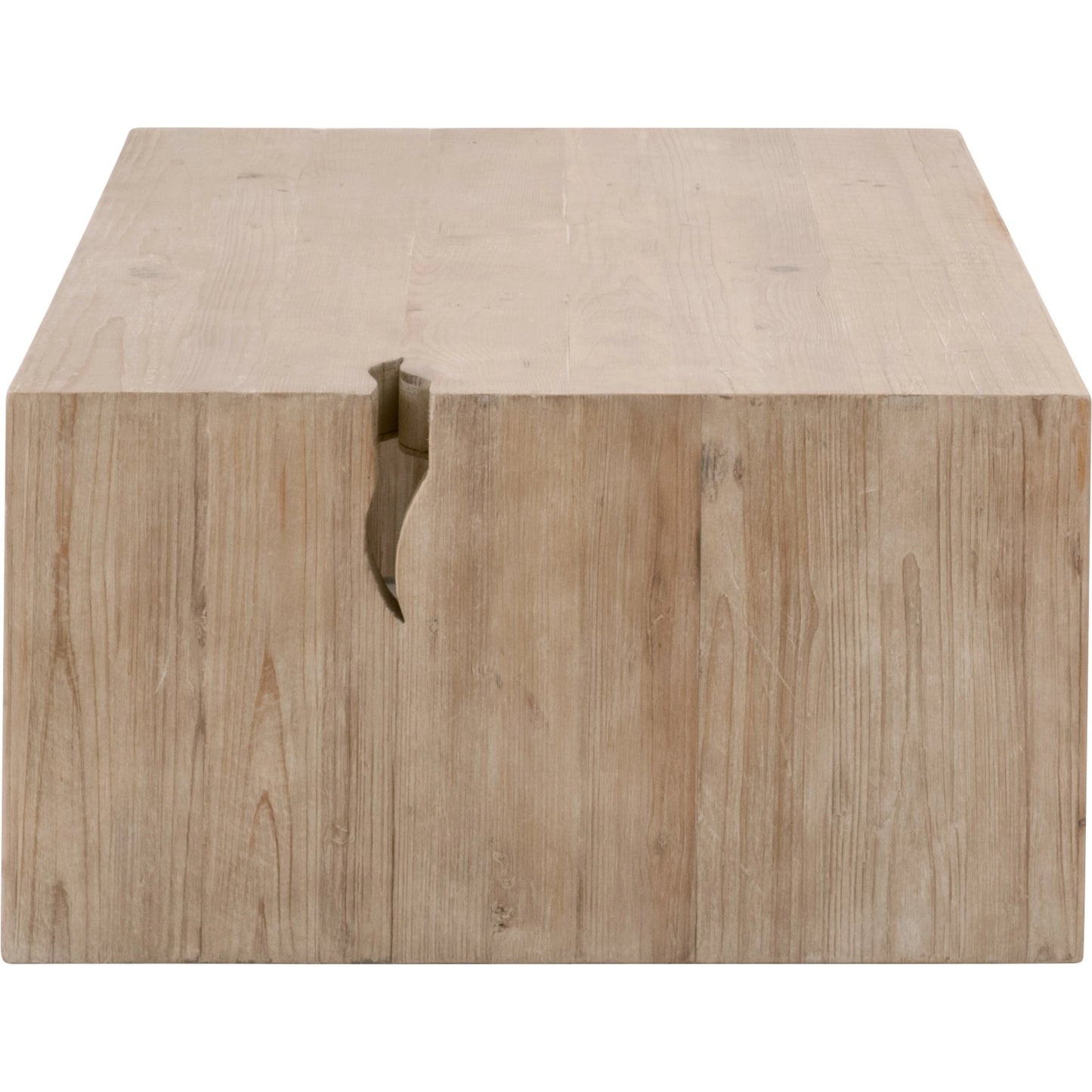 002 SI-2021733 | Additional Silo | Reed Coffee Table by Essentials For Living in smoke gray pine. Made from solid reclaimed pine, reclaimed pine veneer, mdf in a modern style.