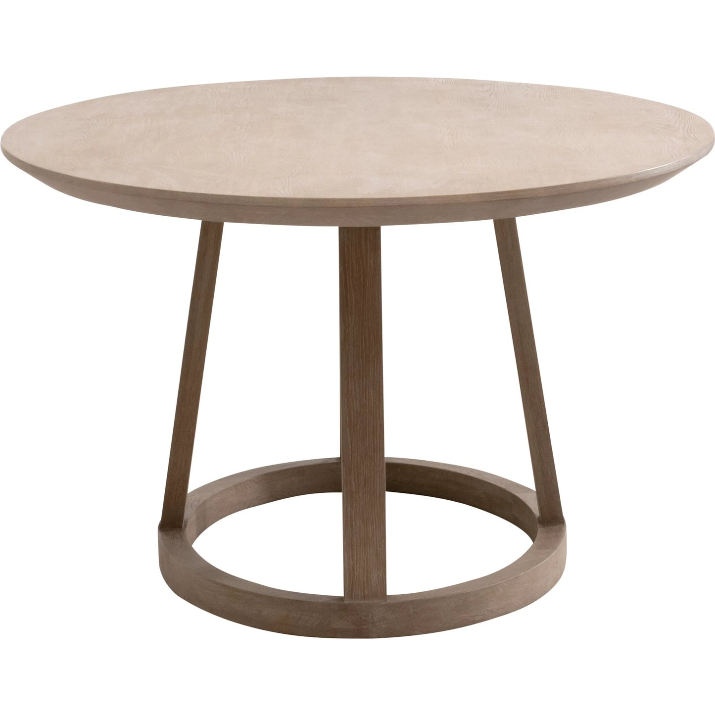 002 SI-2374658 | Additional Silo | Reeves Oval Dining Table by Essentials For Living in smoke gray oak. Made from solid oak wood, oak veneer in a unique style.