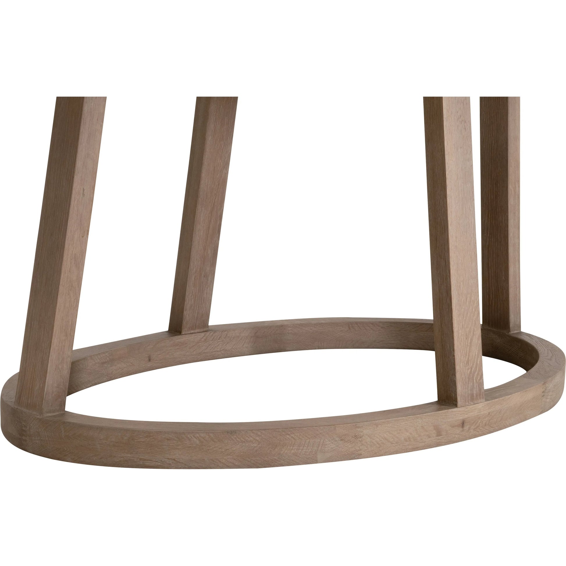 Reeves Oval Dining Table by Essentials For Living in smoke gray oak. Made from solid oak wood, oak veneer in a unique style.