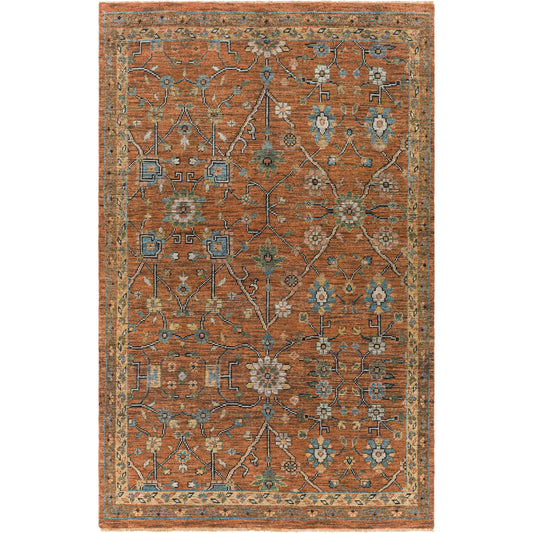 Reign Rug - 27336 by Surya in dark brown, brown. Made from unique in a unique style.