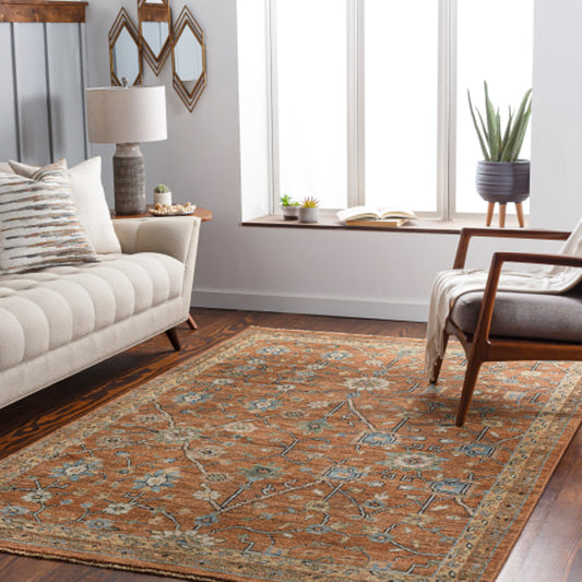 Reign Rug - 27336 by Surya in dark brown, brown. Made from unique in a unique style.