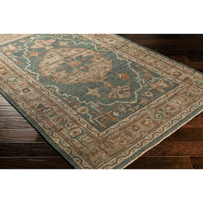Reign REG-2304 Rug by Surya in dark green, beige, dusty sage, charcoal, tan. Made from unique in a unique style.