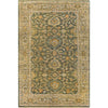 Sage, Brown, Grass Green, Orange, Light Beige, Black / 2' x 3'