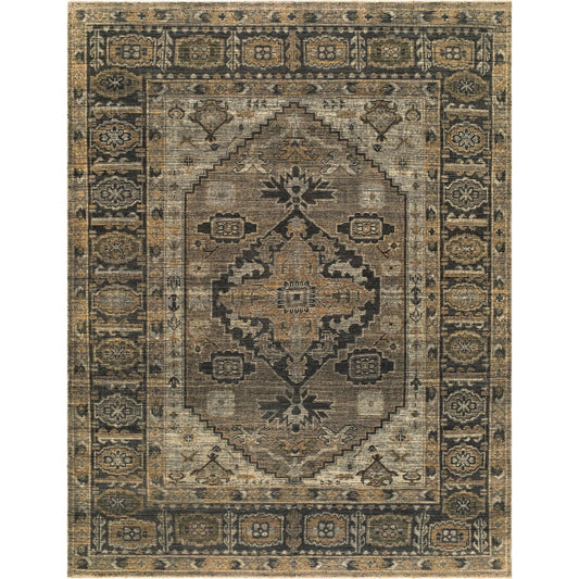 Reign REG-2309 Rug by Surya in charcoal, olive, taupe, sandstone, slate. Made from new zealand wool in a unique style.