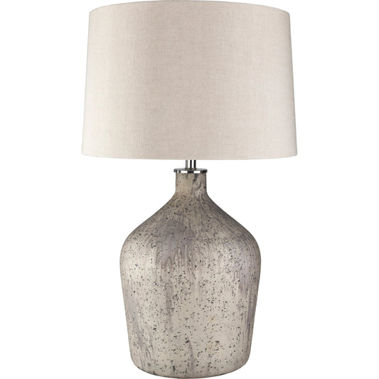 Reilly - 20658 by Surya in metallic nickel, taupe and base painted. Made from linen, glass, iron, 100% metal in a cottage & farmhouse style.