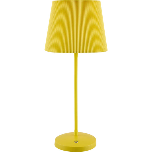 Rigel Buffet Table Lamp by Livabliss in plated, structured, painted. Made from iron, plastic, polyester in a eclectic & global style.