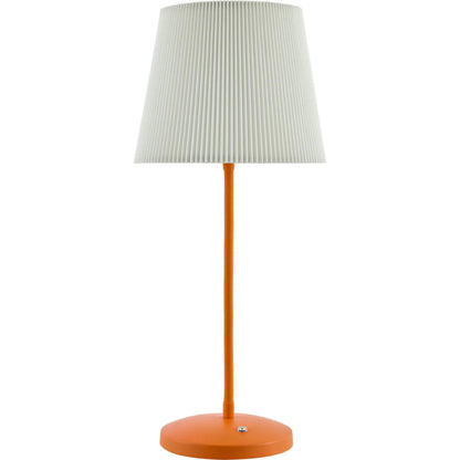 Rigel Indoor/Outdoor Accent Table Lamp by Livabliss in paintedplatedstructured. Made from iron, plastic, polyester in a eclectic & global style.