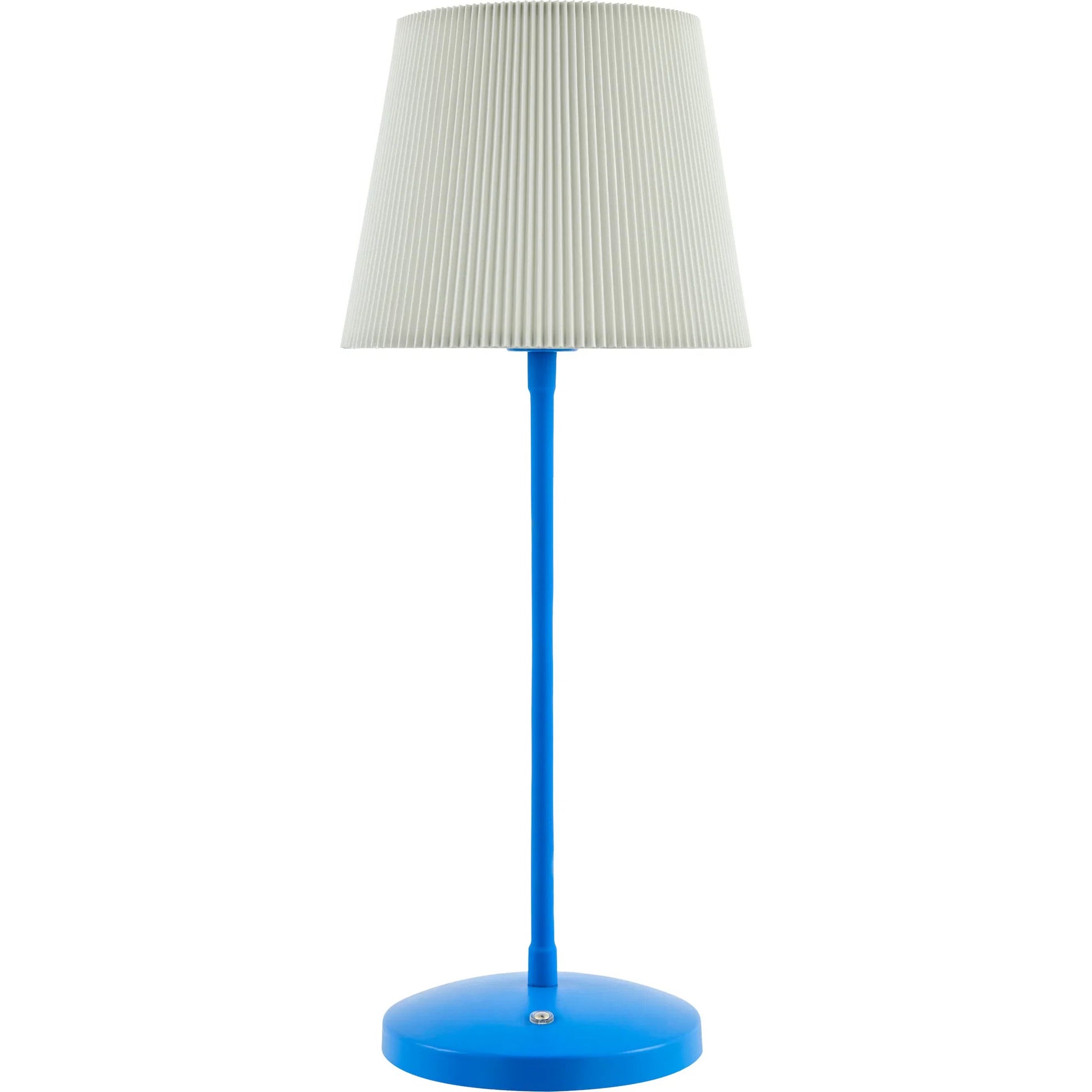 Rigel Indoor/Outdoor Accent Table Lamp by Livabliss in paintedplatedstructured. Made from iron, plastic, polyester in a eclectic & global style.