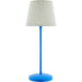 Rigel Indoor/Outdoor Accent Table Lamp by Livabliss in paintedplatedstructured. Made from iron, plastic, polyester in a eclectic & global style.