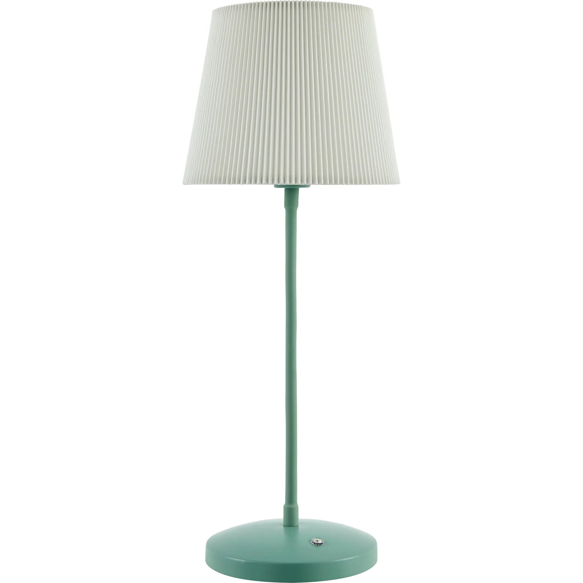 Rigel Indoor/Outdoor Accent Table Lamp by Livabliss in paintedplatedstructured. Made from iron, plastic, polyester in a eclectic & global style.