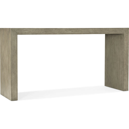 Linville Falls Chimney View Console Table by Hooker Furniture in mink. Made from oak veneers in a modern style.