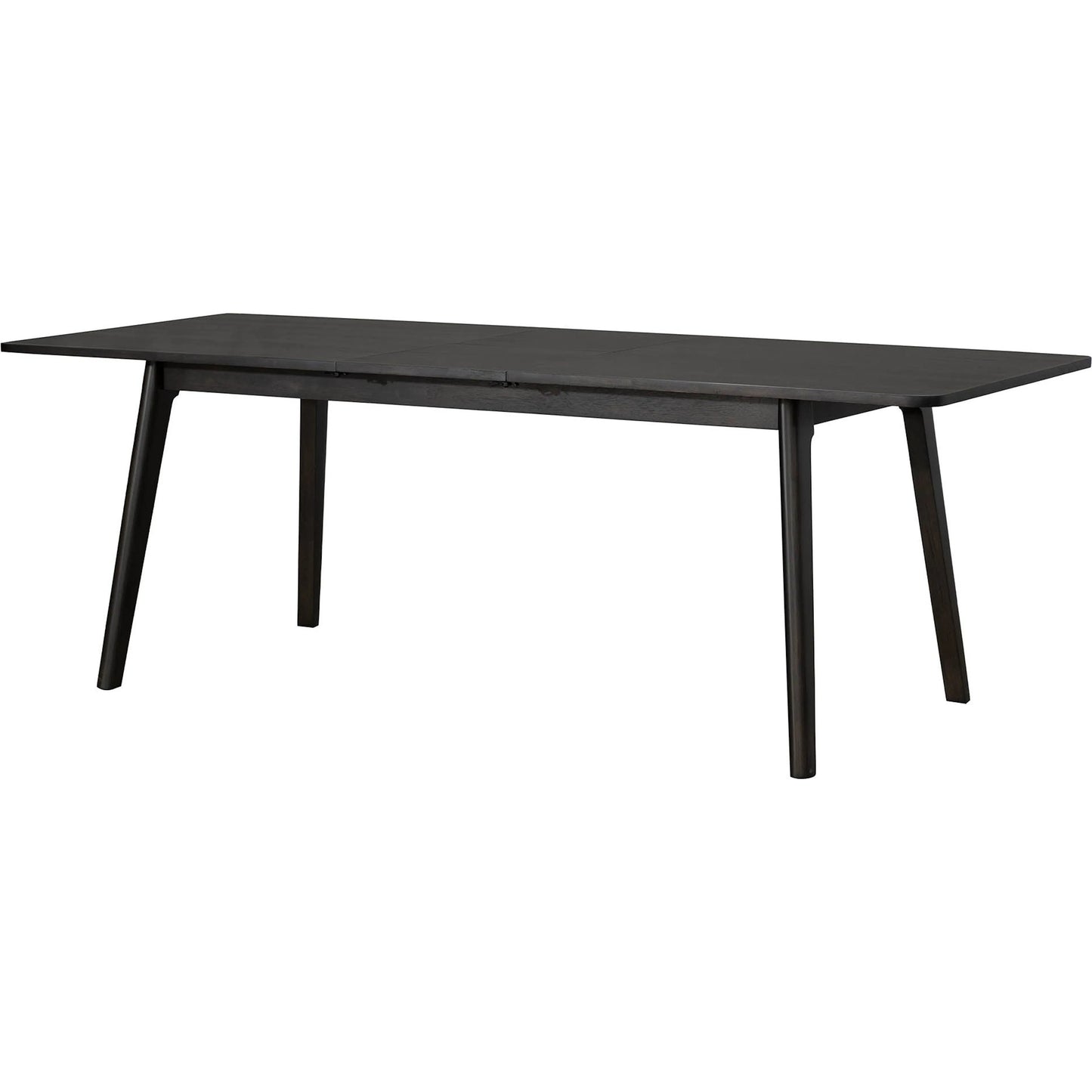 012 SI-2533510 | Additional Silo | Remix Extension Dining Table (70"/86") by LH Imports in black. Made from acacia, beech, rubberwood in a traditional style.