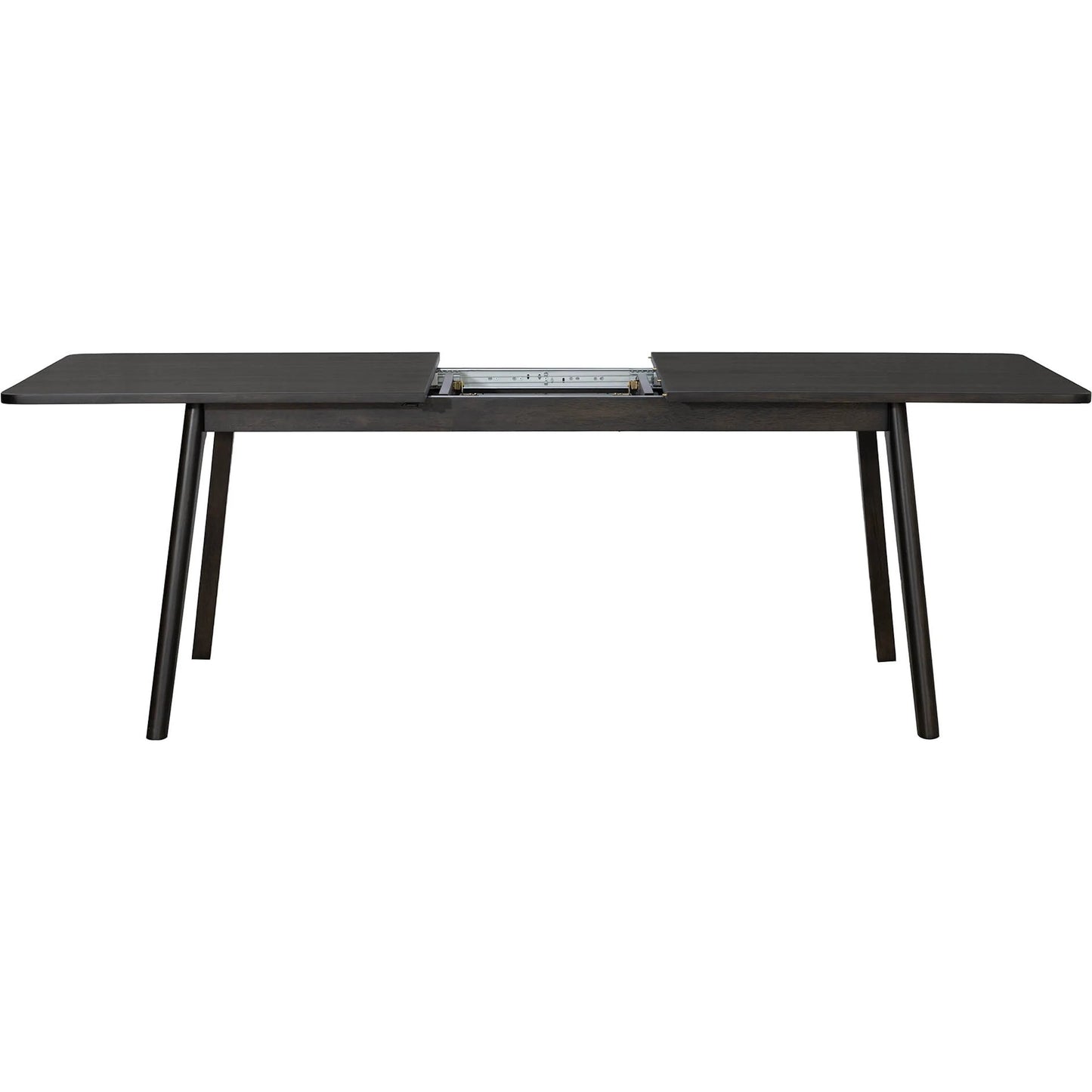014 SI-2533510 | Additional Silo | Remix Extension Dining Table (70"/86") by LH Imports in black. Made from acacia, beech, rubberwood in a traditional style.