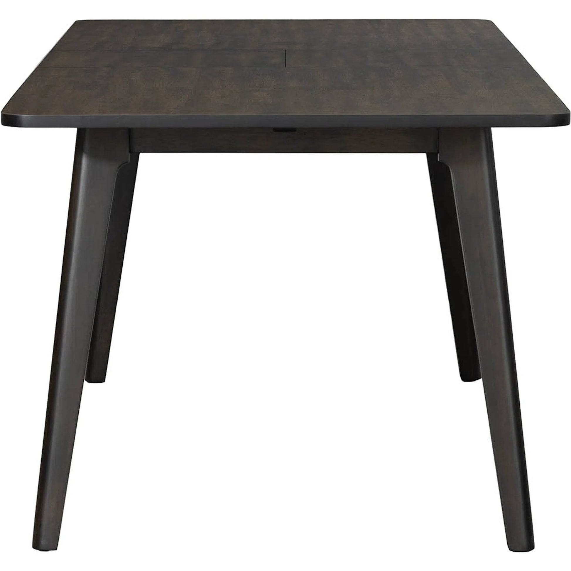 Remix Extension Dining Table (70"/86") by LH Imports in black. Made from acacia, beech, rubberwood in a traditional style.