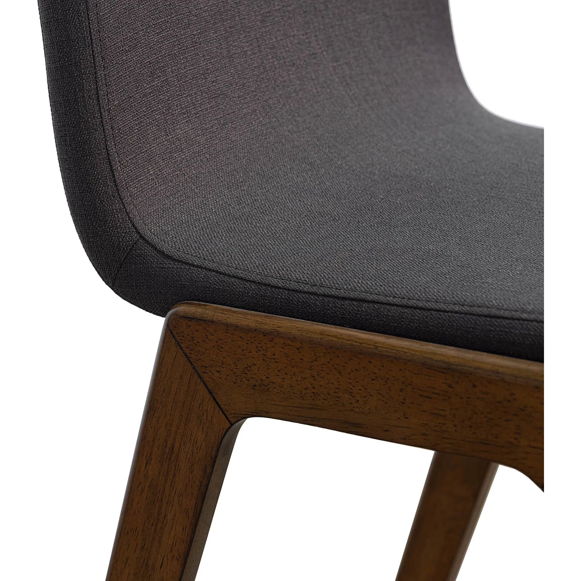 Remix Counter Stool by LH Imports in estelle brown. Made from 100% polyester, solid rubber wood, laminated veneer lumber in a unique style.