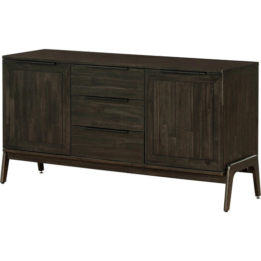Remix Sideboard by LH Imports. Made from metal handle, solid acacia, mdf acacia veneer in a modern style.