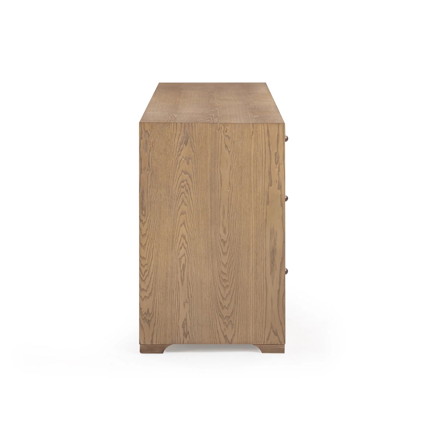 003 SI-2527431 | Additional Silo | Laurentis Light Taupe Suede Wood 6-Drawer Dresser by TOV Furniture in natural. Made from ash, ash veneer, mdf in a unique style.