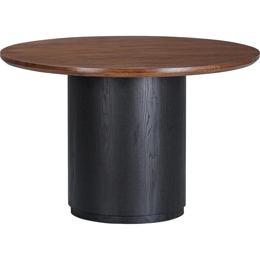 Marlow Wood Round Dining Table by TOV Furniture. Made from acacia, ash veneer, mdf in a unique style.