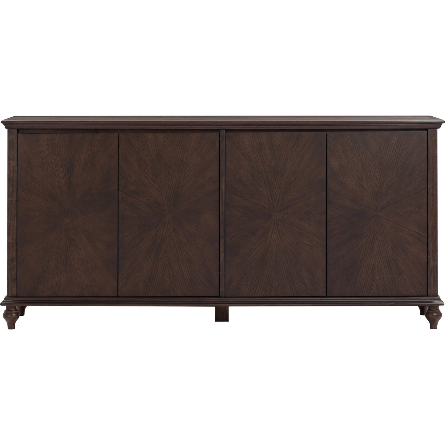 002 SI-2544632 | Additional Silo | Mila Dark Sideboard by TOV Furniture in brown. Made from ash veneer, mdf, rubberwood in a unique style.