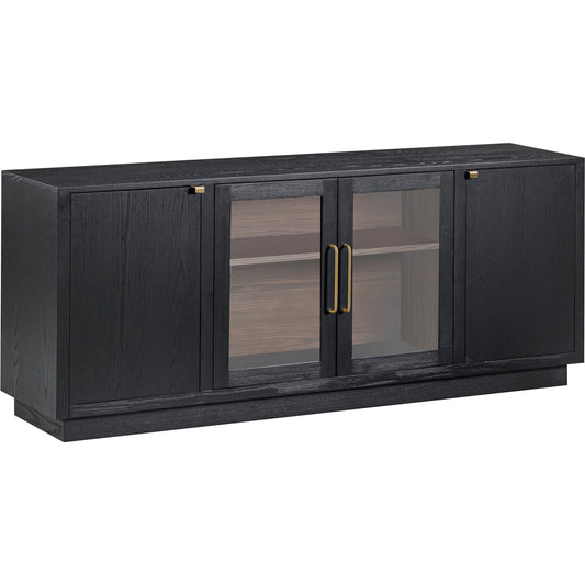 Marlow Wood Console by TOV Furniture. Made from acacia, ash veneer, mdf in a unique style.