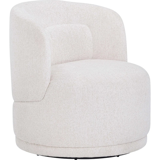 Massa Textured Performance Fabric Swivel Accent Chair by TOV Furniture. Made from plywood, polyester in a unique style.