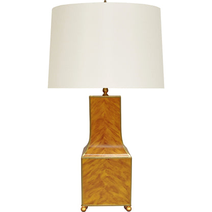 Renata Lamp by Worlds Away. Made from metal, silk in a eclectic & global style.