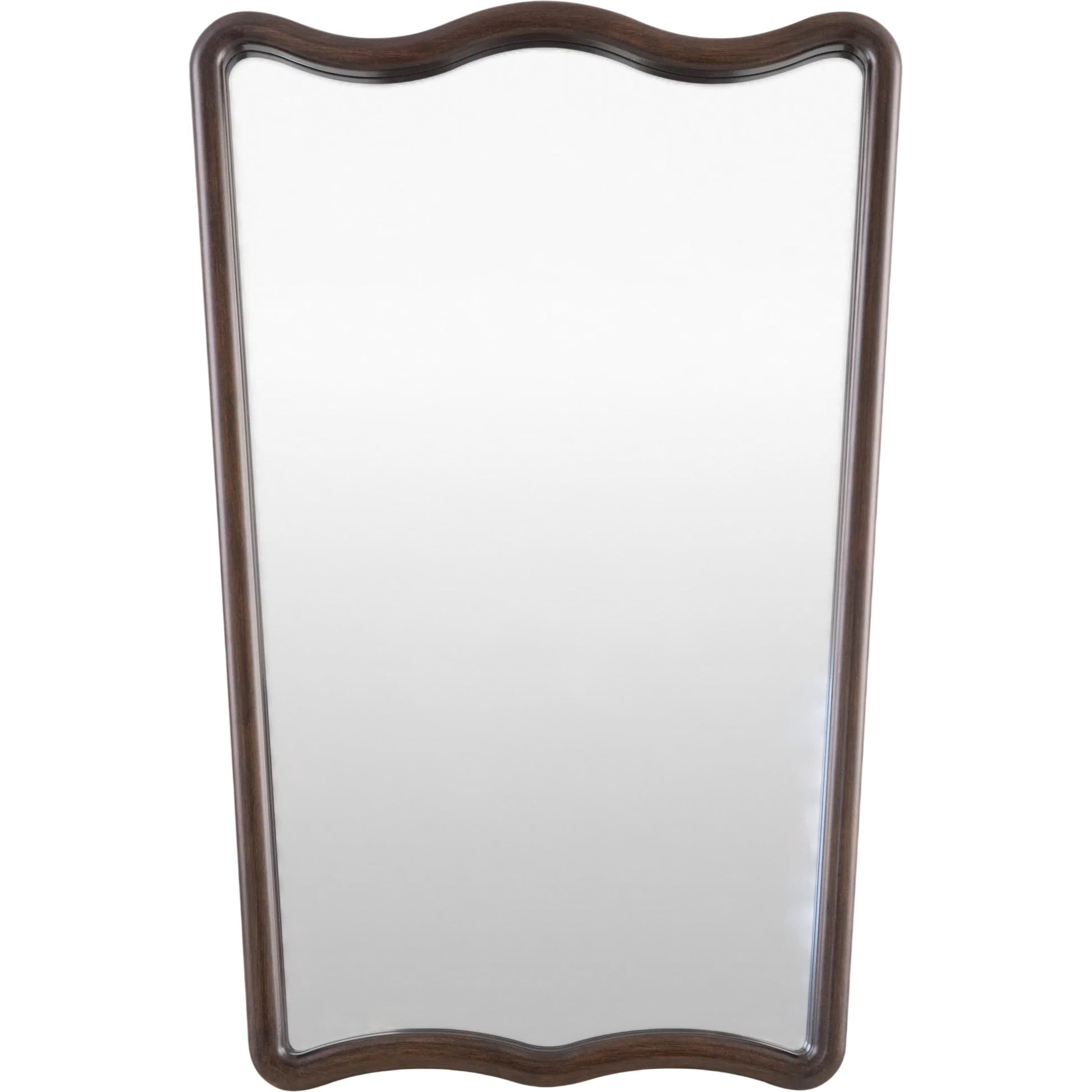 Renee Accent Mirror by Livabliss in antiqued. Made from manufactured wood in a unique style.