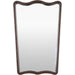 Renee Accent Mirror by Livabliss in antiqued. Made from manufactured wood in a unique style.