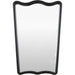 Renee Accent Mirror by Livabliss in antiqued. Made from manufactured wood in a unique style.