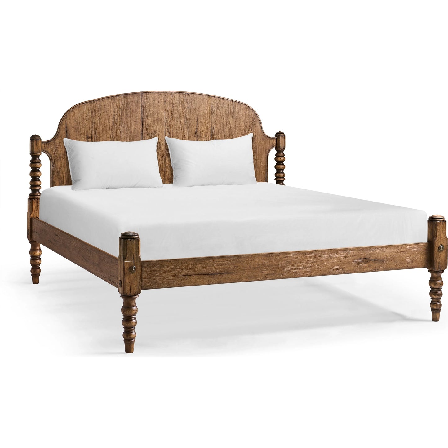 002 SI-2535764 | Additional Silo | Tamarisk Poster Bed by Jonathan Charles in medium spain walnut. Made from main acacia in a unique style.
