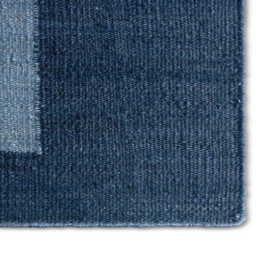 Refined Layers​ RFL02 Rug by Jaipur Living in blue. Made from 100% jute in a unique style.