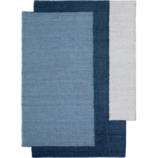 001 SI-2531373,SI-2531374,SI-2531375,SI-2531376,SI-2531377,SI-2531378,SI-2531379 | Primary Silo | Refined Layers​ RFL02 Rug by Jaipur Living in blue. Made from 100% jute in a unique style.