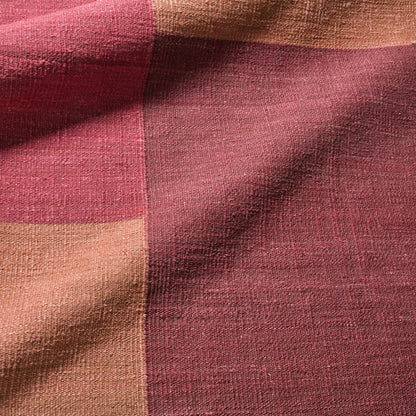 Refined Layers​ RFL04 Rug by Jaipur Living in red, orange. Made from 100% jute in a unique style.