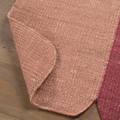 Refined Layers​ RFL04 Rug by Jaipur Living in red, orange. Made from 100% jute in a unique style.