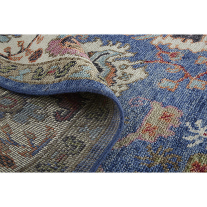Beall Traditional Oriental Rug - 6708F by Feizy in blue, red. Made from wool in a unique style.