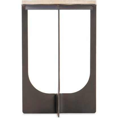 Lynx Drink Table by Hooker Furniture in dark bronze. Made from unique in a modern style.