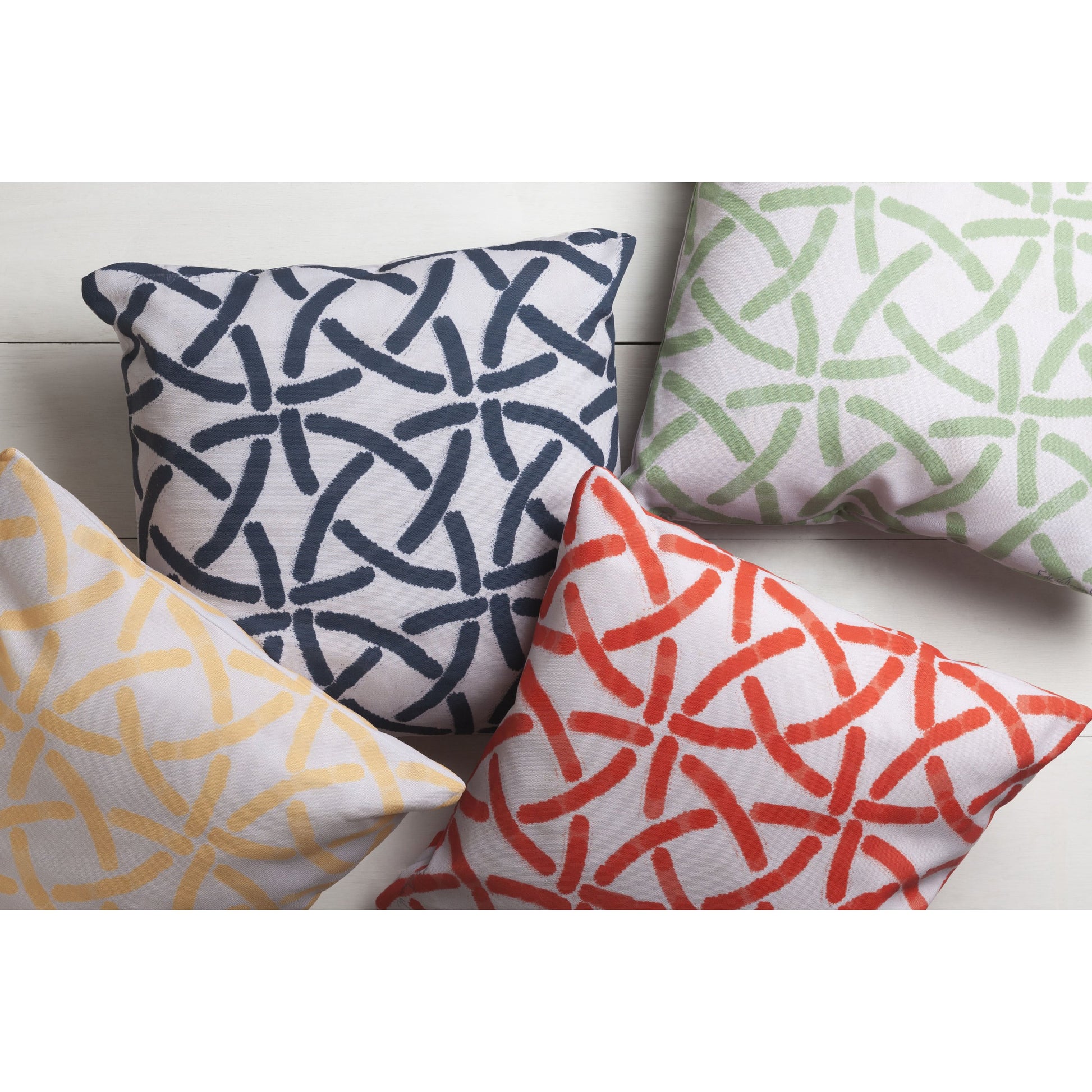 Rain Pillow - 11870 by Livabliss. Made from front: 100% polyester, back: 100% polyester in a modern style.