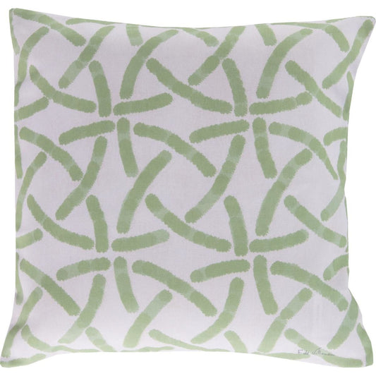 Rain Pillow - 11870 by Surya. Made from front: 100% polyester, back: 100% polyester in a modern style.