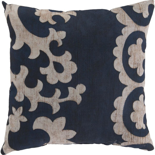 Rain Pillow - 22510 by Livabliss. Made from front: 100% polyester, back: 100% polyester in a traditional style.