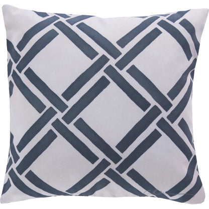 Rain Pillow - 17603 by Livabliss. Made from front: 100% polyester, back: 100% polyester in a coastal style.