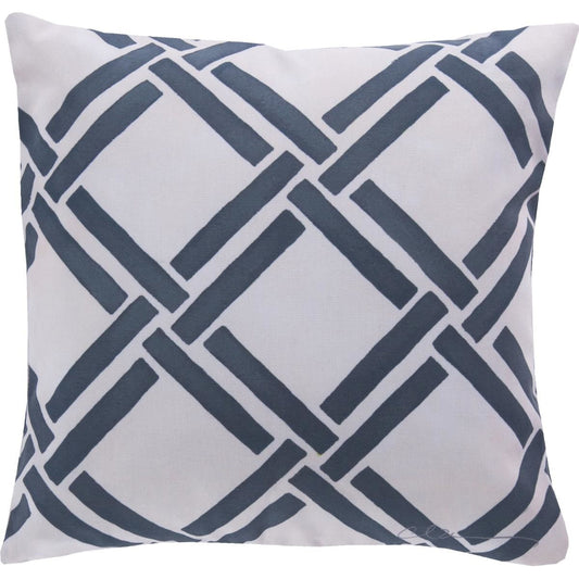 Rain Pillow - 17603 by Livabliss. Made from front: 100% polyester, back: 100% polyester in a coastal style.