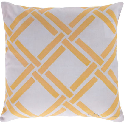Rain Pillow - 17603 by Livabliss. Made from front: 100% polyester, back: 100% polyester in a coastal style.