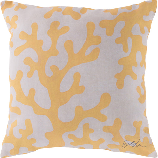 Rain Pillow - 22629 by Surya. Made from front: 100% polyester, back: 100% polyester in a coastal style.