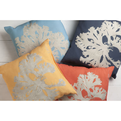 Rain Pillow - 28686 by Livabliss. Made from front: 100% polyester, back: 100% polyester in a coastal style.